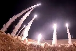 اصابت موشک ایران در نزدیکی شهرک اسرائیلی در کرانه باختری